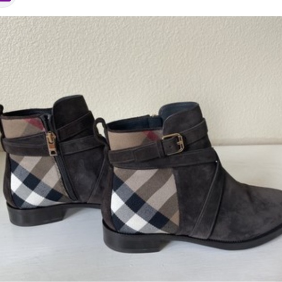 Authentic BURBERRY booties - Picture 1 of 8